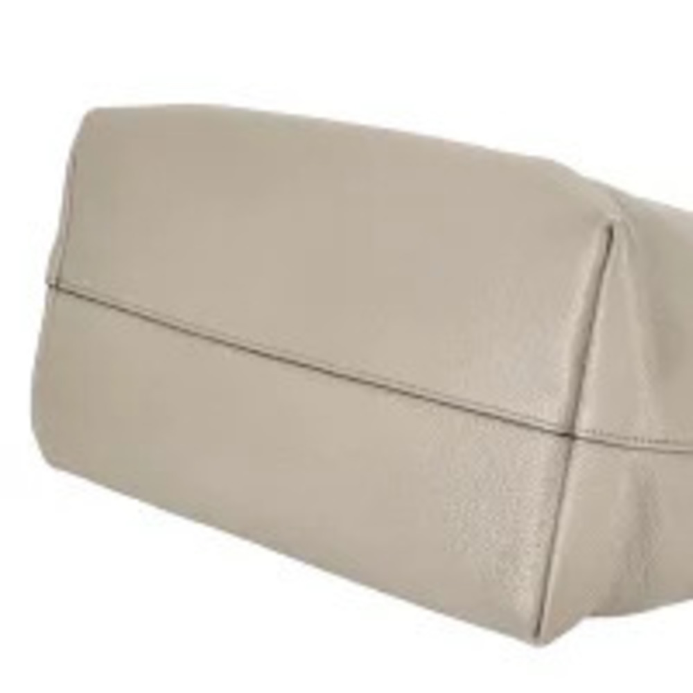 Prada Vitello Phenix Shopping Tote Bag Pebbled Leather White View 3